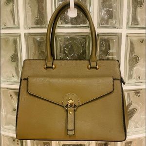 Womens Taupe Handbag